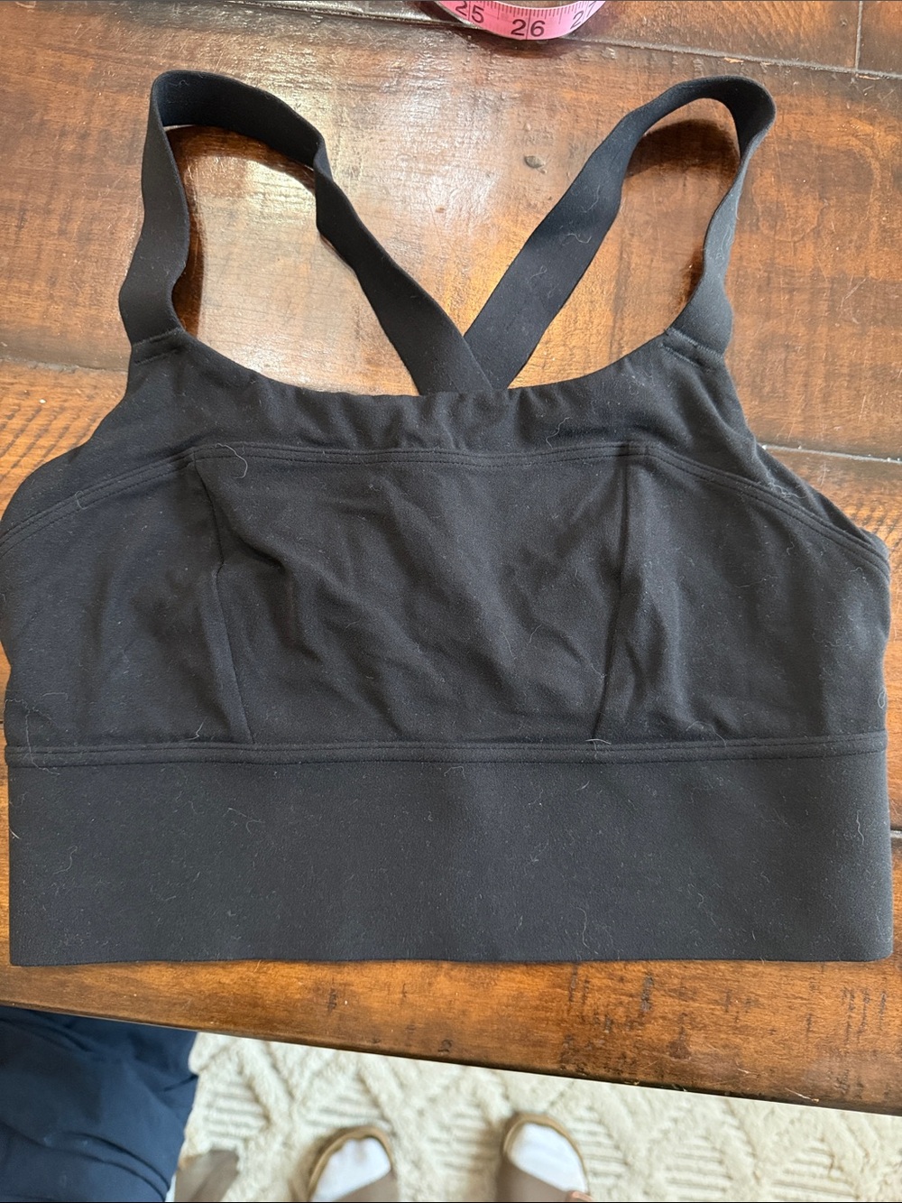 Athleta XS Black Women’s Seamless Racerback Bralette